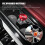 Car Cigarette Lighter with EJECT Button, Durable Aluminum Dustproof Plug, Laser Red 12V Accessory 3