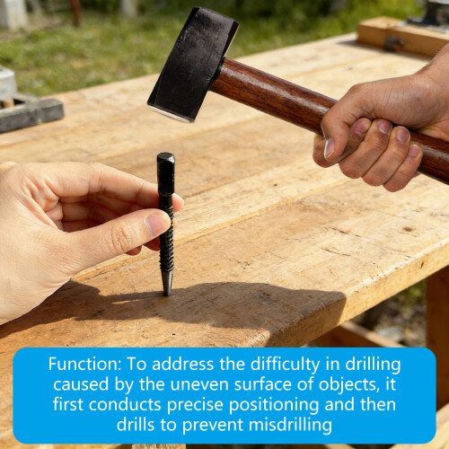 Center Punch Locator for On Site Use in Construction and 1