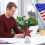 Star Tree Topper Patriotic Red White Blue 12 Inch 5