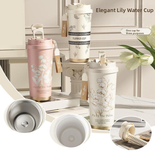 Ceramic-Lined Vacuum Insulated Coffee Mug 500ml 1