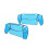 Transparent Protective Case Shockproof PC Washable for PS5 Portal (Blue) 2