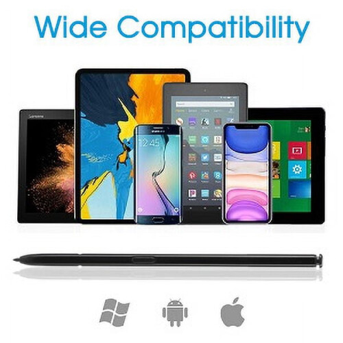 High Sensitivity Touch Screen Pen Precise Touching Pen Pens Replacement For Note 20 / Note 20 Ultra 5G Black 1