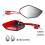 Universal Motorcycle Rearview Mirrors Set 2PCS 8mm/10mm 4