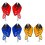 Universal Motorcycle Rearview Mirrors Set 2PCS 8mm/10mm 8
