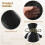 Black Mosquito Net Canopy Polyester 4-Corner 4-Opening Full 3