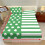 King Size Fitted Sheet Set with 2 Pillowcases Shamrock 6