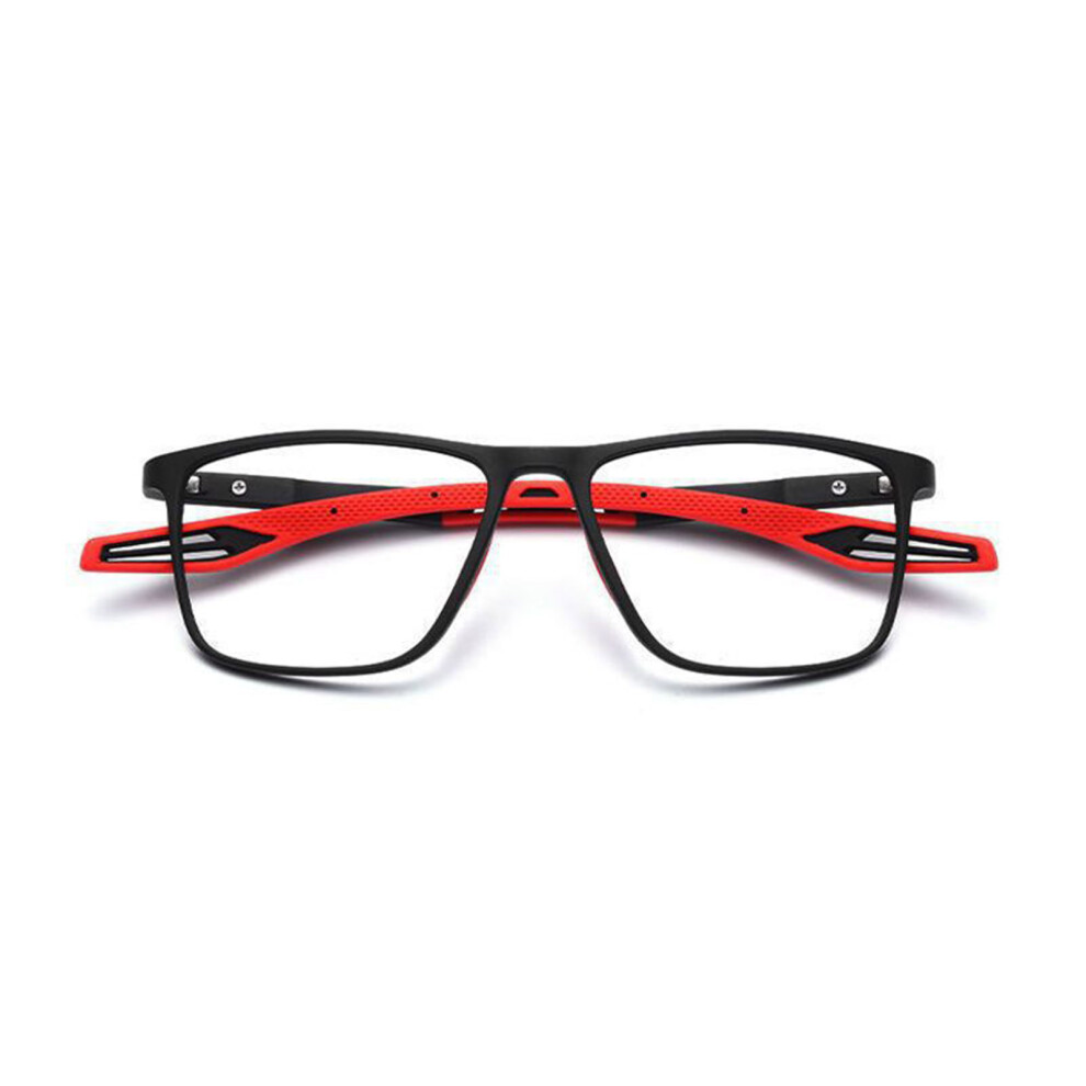 Roc-Electron (Black Red, 500 Degrees) Blue Light Blocking Glasses For Work & Sports