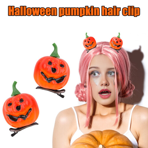 Halloween hårnål spökpumpa design 1 set 1