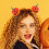 Halloween hårnål spökpumpa design 1 set 4