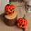 Halloween hårnål spökpumpa design 1 set 7