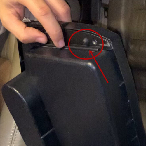 2x Center Console Armrest Rubber Buffer For Ford Escape Ecosport Explorer Raptor 1