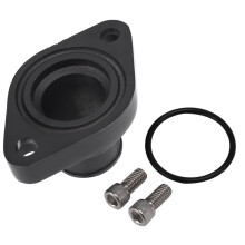 Sbm & Bbm 180 Polerat Vattenhals Termostathus för 340 360 361 383 400 413 426W 440 Motorer Svart