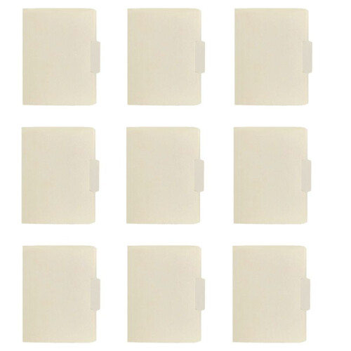 Hanging File Folders, Letter Size,1/5-Cut Adjustable Tabs, 100 Per Box