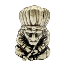 MäSsing Elder Chief Staty Paraply Rope Bead Pendant Nyckelkedja DIY Knife Bead Lanyard Lanyard Lanyard Accessories-B