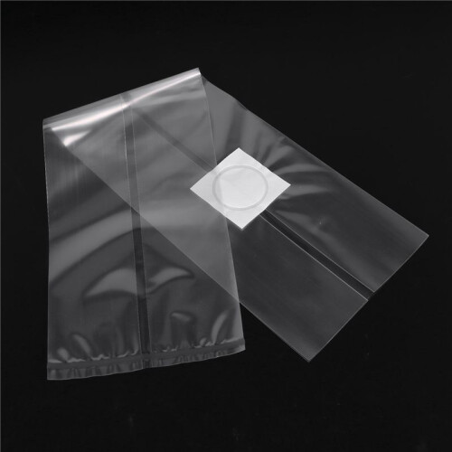 Saco de Cultivo de Cogumelos 120 Peças Sacos de Cogumelos Grossos 6 Mil Sacos 10 Polegadas x 20 Polegadas 0,2 Micrômetros Filtro Respirável 2