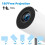 Mini Projector 4K Supported with 180 Adjustable Projection, Wireless Dual Controllers and TF Card for Bedroom 4