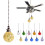 Ceiling Fan Pull Chain Extender Beaded 1 Pack 4