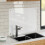 6mm Thick Tempered Glass Stove Splashback - 75x60cm, Off White, Includes Mounting Hardware 1