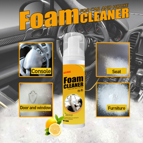 Multifunctional Foam Cleaner for Car Interior, 30ml/100ml, No Odor 1