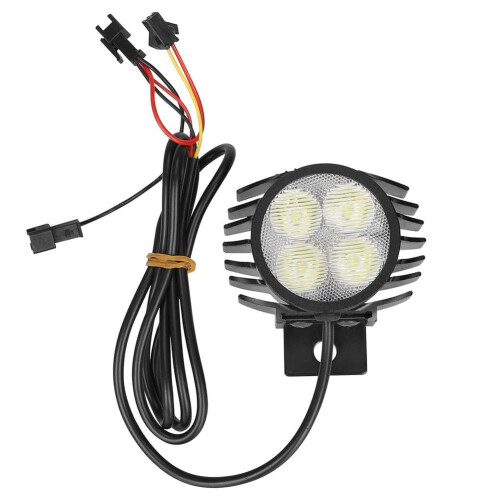 LED Headlight with Speaker for 10-Inch Scooter 1