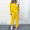 Σετ για γυναίκες Σετ Lounge για γυναίκες Γυναικεία Μονόχρωμα Μακρυμάνικα Ριχτά 4