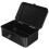 Portable Tool Box Iron Black Household Tools Storage Organizer 1Pack 3