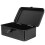Portable Tool Box Iron Black Household Tools Storage Organizer 1Pack 6
