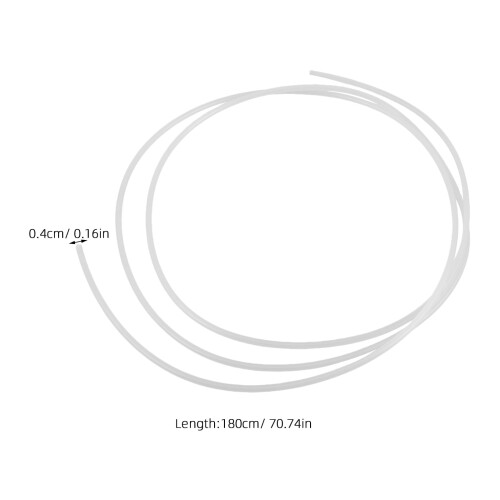Basketball Net String White 1 Set 70.74 x 0.16 x 0.16 in 1