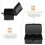 Portable Tool Box Iron Black Household Tools Storage Organizer 1Pack 7
