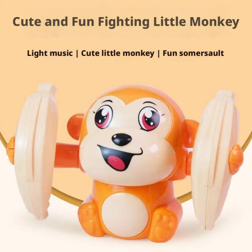 Electric Rolling Monkey children's toys crawling exercises 1