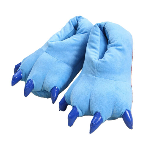 Παντόφλες Dinosaur3D Claw Feet με γούνινα πόδια, παντόφλες Unisex με γούνινο σχέδιο 1