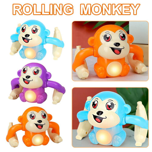 Electric Rolling Monkey children's toys crawling exercises 2