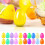 Easter Plastic Egg Shells (20 PCS) – Openable Twist Surprise Eggs, Random Colors(Multicolor) 2
