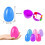 Easter Plastic Egg Shells (20 PCS) – Openable Twist Surprise Eggs, Random Colors(Multicolor) 7