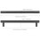 Cabinet Pulls Matte Black Knurled 10-Pack 6.3 Inch 2