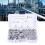 Double Barrel Ferrule, 6 Sizes Universal Crimping Loop Sleeve Kit For Wire Rope For Cable Line End 6