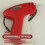 SEWACC Kledinglabelapplicator, metaal, rood, 1 stuk 2