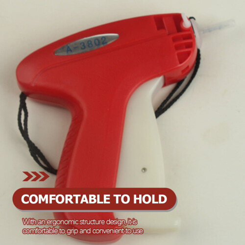 SEWACC Kledinglabelapplicator, metaal, rood, 1 stuk 1