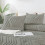 Set de pilotă gri Boho cu 3 piese, Queen 4
