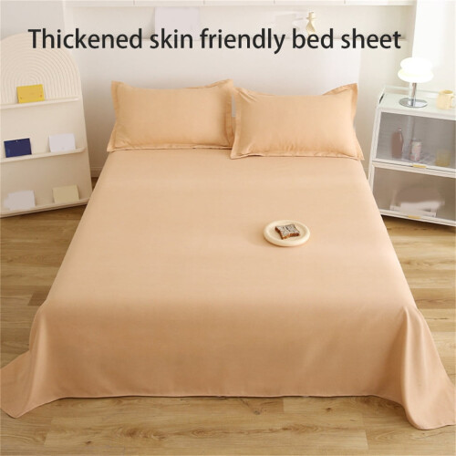 Washed Cotton Bed Sheet – Soft, Breathable & Colourfast, 2