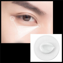 2X VEZE 15G Eye Gel for Men Cool Tender Sodium Hyaluronate Eye Cream Fine Lines Improve Dark Circles Remove Puffiness