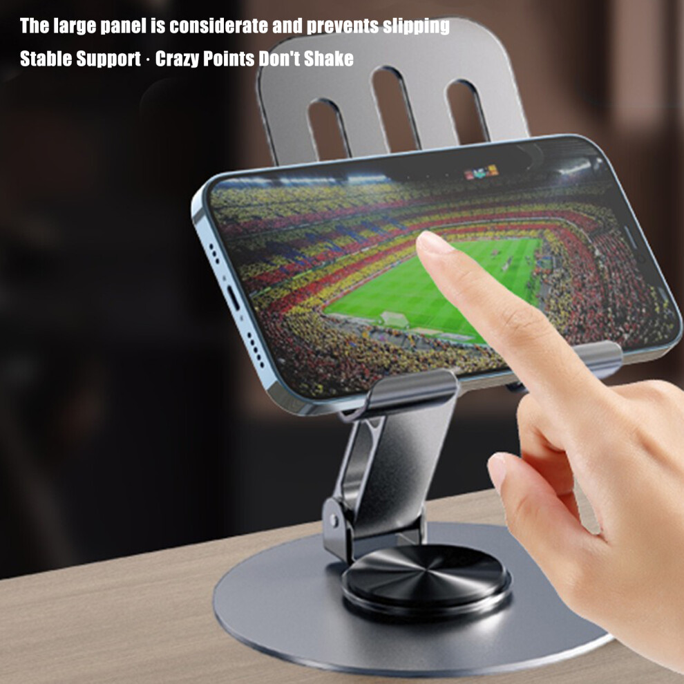 (Gray) 360 Rotating Phone Holder For All Smartphones Gray 6001832420732