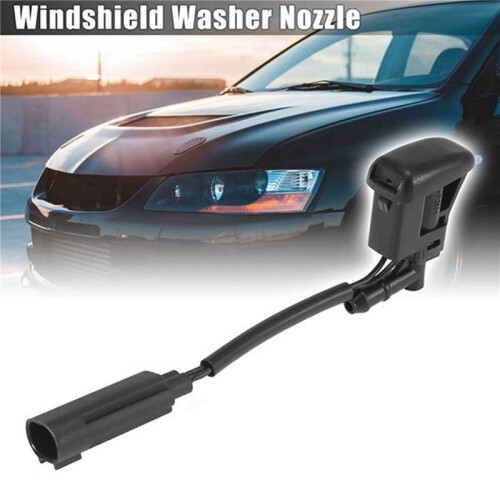 2X 61667110851 New Windshield Heated Washer Sprayer Nozzle Jet for  1 Series E81 E82 E87 X3 E83 X5 E53 Z4 E85 E86 1