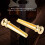 Guitar Brass Bridge Pins Saddle Nut Replacement 6PCS 6