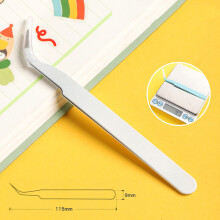(Elbow White) Precision Tweezers for Electronics & Jewelry