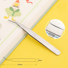 (10cm Natural Bulk) Precision Tweezers for Electronics & Jewelry