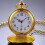 Smooth Round Dial Arabic Numbers Analog Quartz Chain Pocket Watch 2