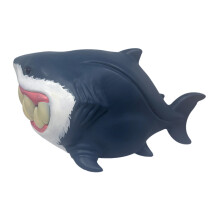 (Q version shark) Cartoon Shark Resin Ornament for Home & Office
