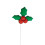 Christmas Cake Topper Reusable Bright Color Ornament 8