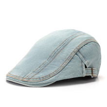 Män Kvinnor Klassisk Justerbar Keps Denimhattar Casual Newsboy Körning Golf Basker Hatt
